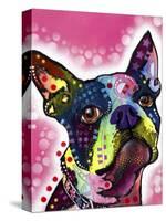 Boston Terrier-Dean Russo-Stretched Canvas