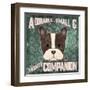 Boston Terrier-Ashley Sta Teresa-Framed Art Print