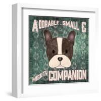 Boston Terrier-Ashley Sta Teresa-Framed Art Print