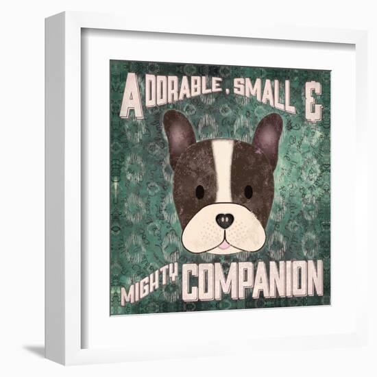 Boston Terrier-Ashley Sta Teresa-Framed Art Print