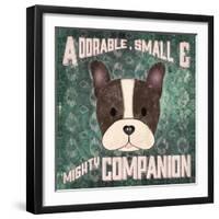 Boston Terrier-Ashley Sta Teresa-Framed Art Print