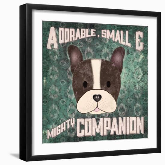 Boston Terrier-Ashley Sta Teresa-Framed Art Print