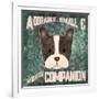 Boston Terrier-Ashley Sta Teresa-Framed Premium Giclee Print