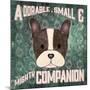 Boston Terrier-Ashley Sta Teresa-Mounted Premium Giclee Print