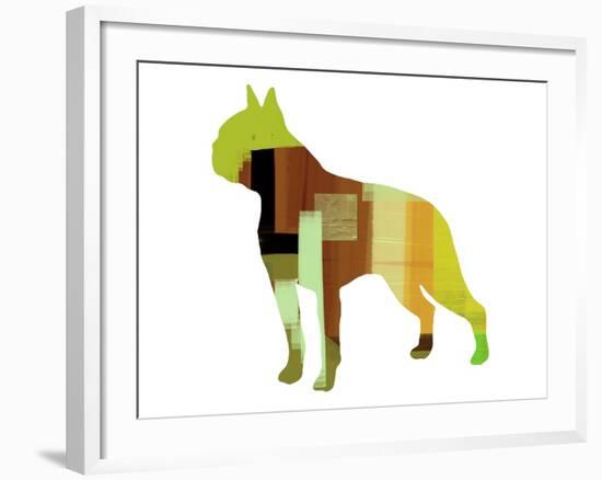 Boston Terrier-NaxArt-Framed Art Print