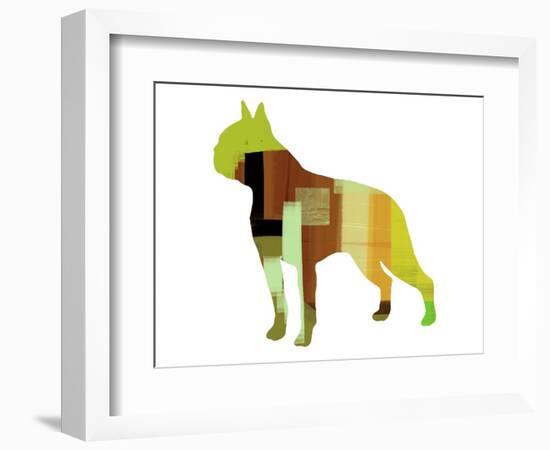 Boston Terrier-NaxArt-Framed Art Print
