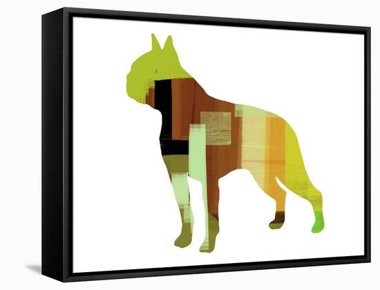 Boston Terrier-NaxArt-Framed Stretched Canvas