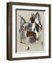 Boston Terrier-Barbara Keith-Framed Giclee Print