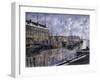 Boston: The Commercial Wharf-Stanton Manolakas-Framed Giclee Print