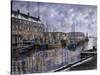 Boston: The Commercial Wharf-Stanton Manolakas-Stretched Canvas