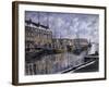 Boston: The Commercial Wharf-Stanton Manolakas-Framed Giclee Print