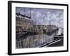 Boston: The Commercial Wharf-Stanton Manolakas-Framed Giclee Print