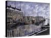Boston: The Commercial Wharf-Stanton Manolakas-Stretched Canvas