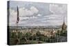 Boston Viewed From Cotton or Pemberton Hill, 1816-null-Stretched Canvas