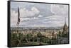 Boston Viewed From Cotton or Pemberton Hill, 1816-null-Framed Stretched Canvas