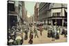 Boston: Washington Street-null-Stretched Canvas