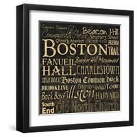 Boston-Carole Stevens-Framed Art Print