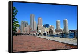 Boston-cpenler-Framed Stretched Canvas