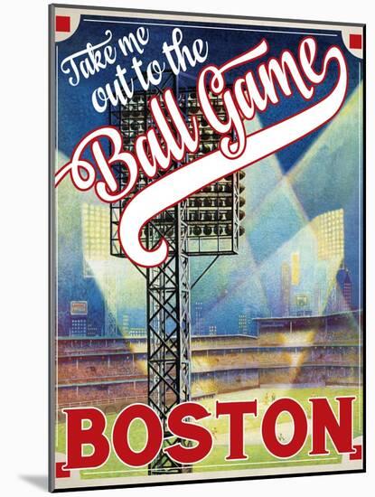 Boston-null-Mounted Premium Giclee Print