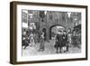 Boswell and Johnson Walking Down Fleet Street, London-null-Framed Art Print