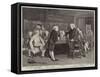 Boswell's Introduction to the Literary Club-Eyre Crowe-Framed Stretched Canvas