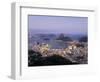 Botafogo and Sugarloaf Mountain from Corcovado, Rio de Janeiro, Brazil-Demetrio Carrasco-Framed Photographic Print