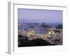 Botafogo and Sugarloaf Mountain from Corcovado, Rio de Janeiro, Brazil-Demetrio Carrasco-Framed Photographic Print