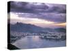 Botafogo Bay at Sunset, Rio De Janeiro, Brazil, South America-Sergio Pitamitz-Stretched Canvas