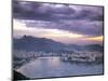 Botafogo Bay at Sunset, Rio De Janeiro, Brazil, South America-Sergio Pitamitz-Mounted Photographic Print