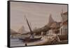 Botafogo Bay, Suburbs of Rio De Janeiro, 1852-null-Framed Stretched Canvas