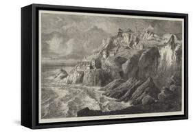 Botallack Mine, Cornwall-R. Dudley-Framed Stretched Canvas