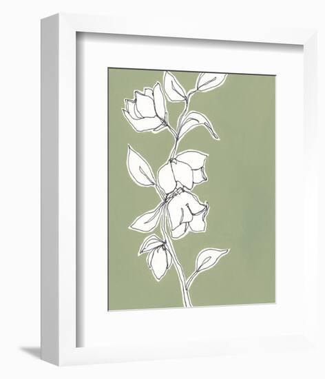 Botanic Drawing II-Regina Moore-Framed Art Print