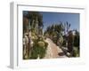 Botanic Garden (Jardin Exotique), Eze Village, Alpes Maritimes, Provence, Cote d'Azur, France-Sergio Pitamitz-Framed Photographic Print