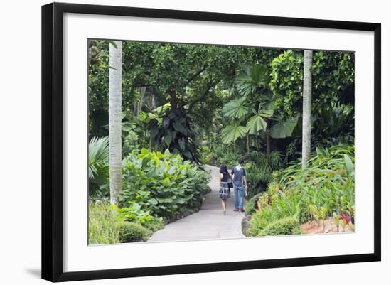 Botanic Gardens, Singapore, Southeast Asia, Asia-Christian Kober-Framed Photographic Print