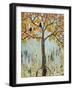 Botanical Art Tree Americans in Paris-Blenda Tyvoll-Framed Art Print