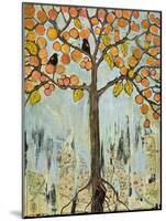 Botanical Art Tree Americans in Paris-Blenda Tyvoll-Mounted Art Print