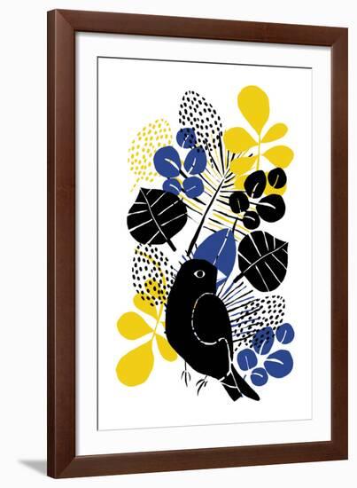 Botanical Birds I-Myriam Tebbakha-Framed Giclee Print