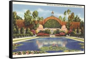 Botanical Building, Balboa Park, San Diego, California-null-Framed Stretched Canvas