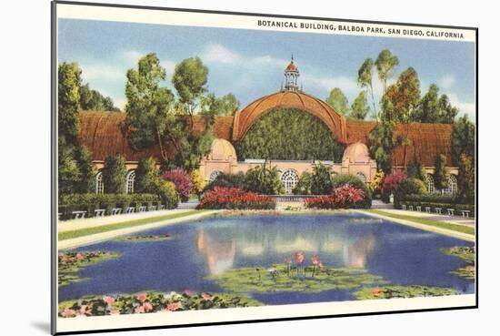 Botanical Building, Balboa Park, San Diego, California-null-Mounted Art Print