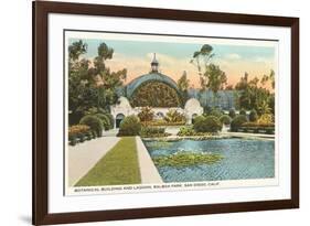 Botanical Building, Balboa Park, San Diego, California-null-Framed Art Print