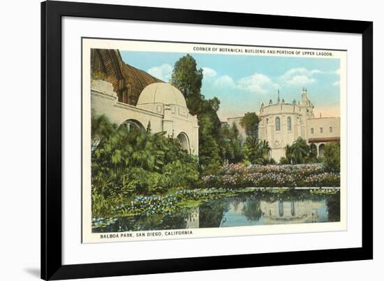 Botanical Building, Balboa Park, San Diego, California-null-Framed Art Print