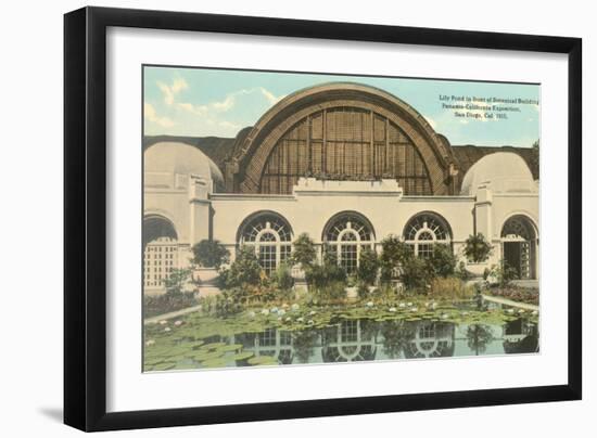 Botanical Building, Balboa Park, San Diego-null-Framed Art Print