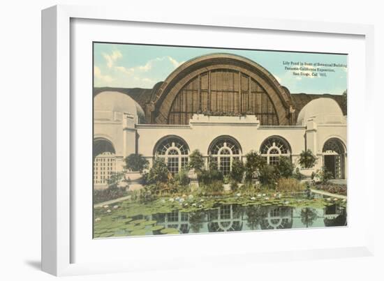 Botanical Building, Balboa Park, San Diego-null-Framed Art Print