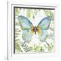Botanical Butterfly Beauty 1-Jean Plout-Framed Giclee Print