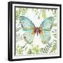 Botanical Butterfly Beauty 2-Jean Plout-Framed Giclee Print