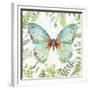 Botanical Butterfly Beauty 2-Jean Plout-Framed Giclee Print