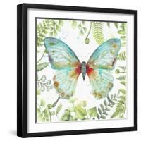 Botanical Butterfly Beauty 2-Jean Plout-Framed Giclee Print