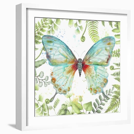 Botanical Butterfly Beauty 2-Jean Plout-Framed Giclee Print