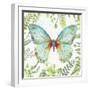 Botanical Butterfly Beauty 2-Jean Plout-Framed Giclee Print