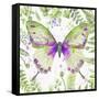 Botanical Butterfly Beauty 3-Jean Plout-Framed Stretched Canvas